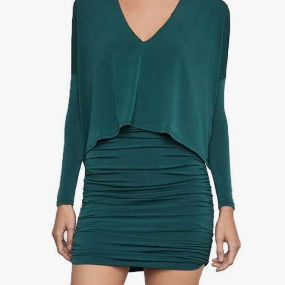 BCBGMaxAzria Women's Bias Cut Layered Dress Size XS - Picture 1 of 3